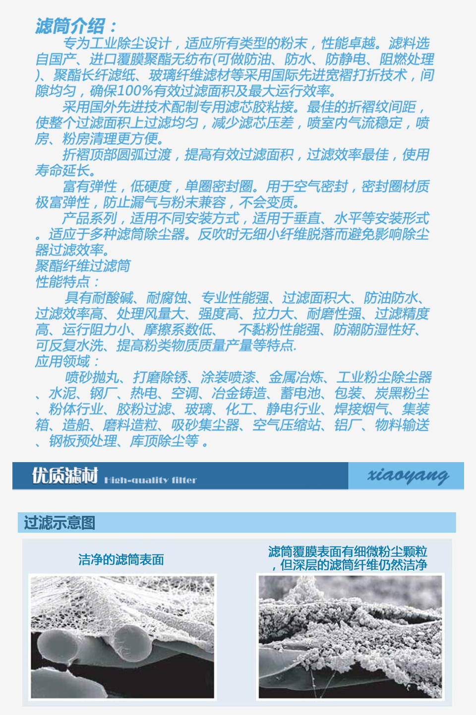 蕭陽濾筒詳細介紹