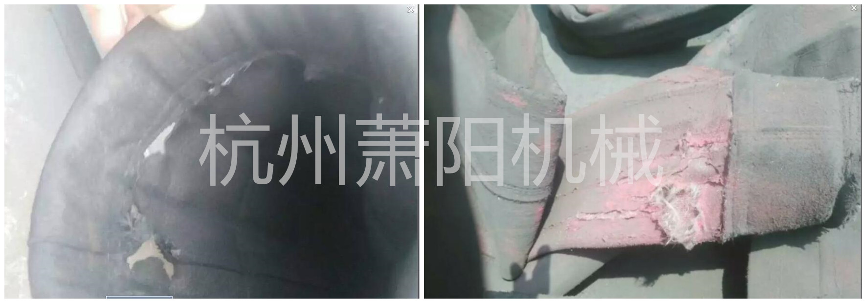 天津電廠除塵布袋磨損分析
